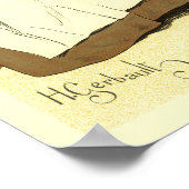 Chocolat Carpentier  Frans Adverteren Poster (Hoek)