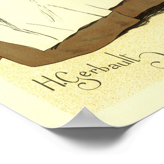 Chocolat Carpentier  Frans Adverteren Poster (Hoek)