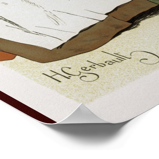 Chocolat Carpentier Poster (Hoek)