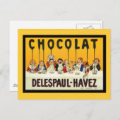 Chocolat Delespaul Havez Briefkaart (Voorkant / Achterkant)
