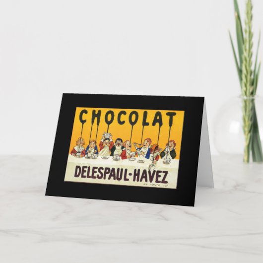 Chocolat Delespaul Havez Kaart (Voorkant)
