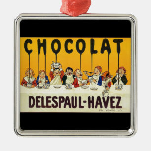 Chocolat Delespaul Havez Metalen Ornament