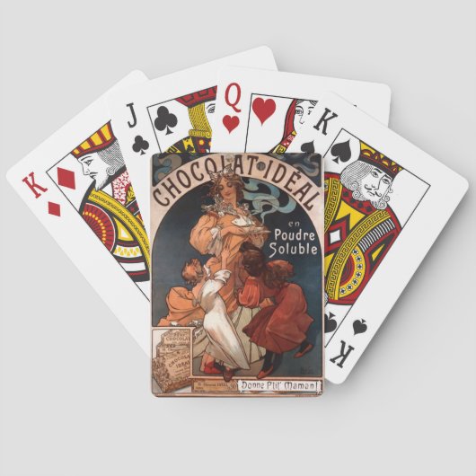 Chocolat Ideaal Pokerkaarten (Achterkant)