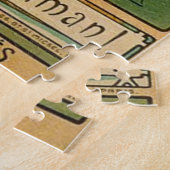 Chocolat Idéal beroemd gemaakt door Alphonse Mucha Legpuzzel (Zijkant)