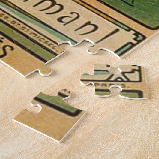 Chocolat Idéal beroemd gemaakt door Alphonse Mucha Legpuzzel (Zijkant)