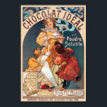 Chocolat idéal France Art  Wall Art Poster<br><div class="desc">Volledig hersteld poster van Nieuw-Zeeland uit Frankrijk. Onze posters zijn reproducties van hoge kwaliteit op basis van professionele scans met een zeer hoge resolutie van de originelen. Bij ons handmatig retoucheren wordt geen gebruik gemaakt van filters die originele details of textuur verwijderen die u in de oorspronkelijke prints ziet. Alle...</div>