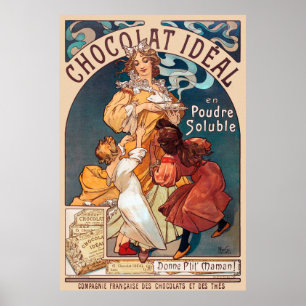 Chocolat idéal France Art Wall Art Poster