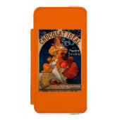 Chocolat Ideal  PosterEurope Incipio iPhone Portemonnee Hoesje (Voorkant Agenda)