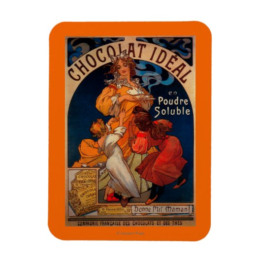 Chocolat Ideal  PosterEurope Magneet (Verticaal)