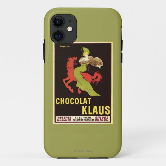 Chocolat Klaus Advertisement Poster Case-Mate iPhone Case (Achterkant)