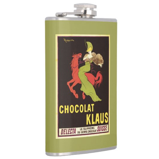 Chocolat Klaus Advertisement Poster Heupfles (Rechts)