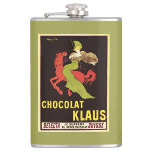 Chocolat Klaus Advertisement Poster Heupfles