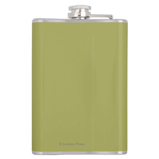 Chocolat Klaus Advertisement Poster Heupfles (Achterkant)