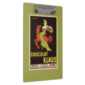 Chocolat Klaus Advertisement Poster Klembord (Rechts)