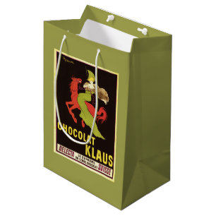 Chocolat Klaus Advertisement Poster Medium Cadeauzakje