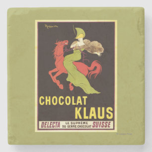 Chocolat Klaus Advertisement Poster Stenen Onderzetter