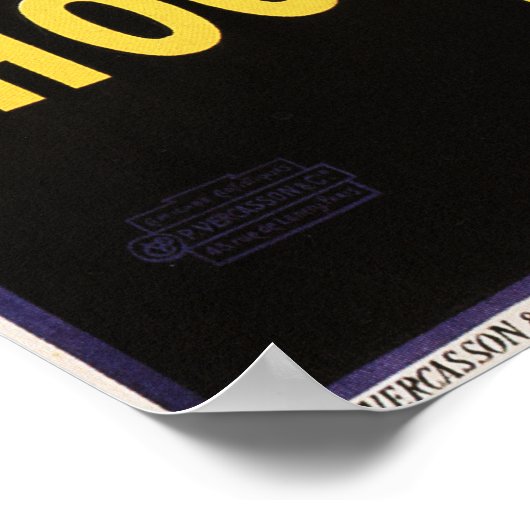 CHOCOLAT KLAUS Beverage Drink en  Art Deco Poster (Hoek)