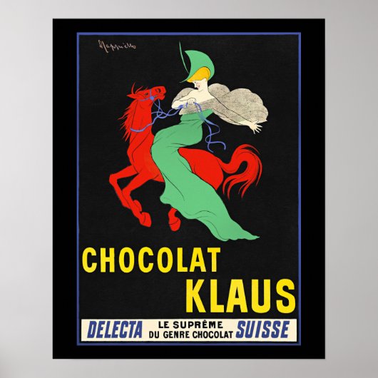 Chocolat Klaus,  reclame, Poster (Voorkant)