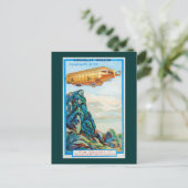 Chocolat Masson en Zeppelin Airship Briefkaart (Staand voorkant)