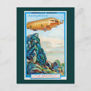 Chocolat Masson en Zeppelin Airship Briefkaart