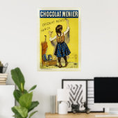 Chocolat Menier  Frans Adverteren Poster (Thuiskantoor)