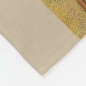 Chocolat menier meisje muur schrijven fleece deken (Hoek)