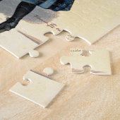 Chocolat menier meisje muur schrijven legpuzzel (Zijkant)