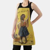Chocolat menier meisje muur schrijven schort (Insitu)