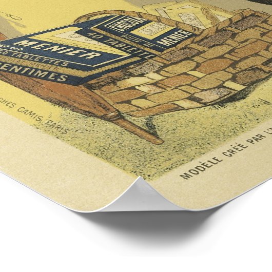 Chocolat Menier Poster (Hoek)