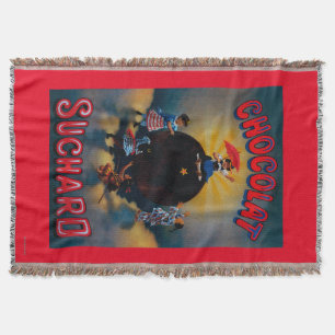 Chocolat Suchard Poster Europe Deken
