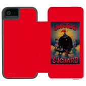 Chocolat Suchard  Poster Europe Incipio iPhone Portemonnee Hoesje (Agenda Open)