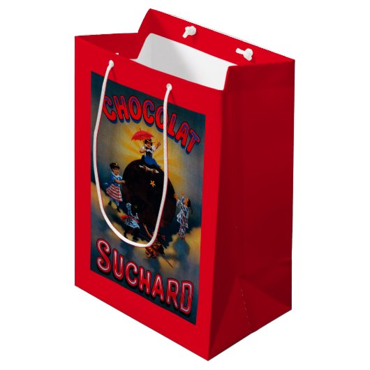 Chocolat Suchard Poster Europe Medium Cadeauzakje (Voorkant Gekanteld)