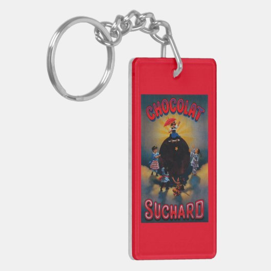 Chocolat Suchard  Poster Europe Sleutelhanger (Voorkant Links)