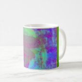 "Chocolate Airlines" abstract art coffee mug Koffiemok (Voorkant rechts)