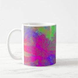 "Chocolate Airlines" abstract art coffee mug Koffiemok