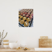 Chocolate Almond Cookies Poster (Keuken)