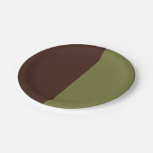 Chocolate And Olive  Papieren Bordje (Gekanteld)