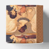 Chocolate Angel Frans Antiek Bedankdoosjes (Bovenkant)