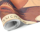 Chocolate Angel Frans Antiek Cadeaupapier (Rol Hoek)