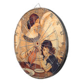 Chocolate Angel Frans Antiek Dartbord (Voorkant Rechts)