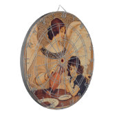 Chocolate Angel Frans Antiek Dartbord (Voorkant Links)