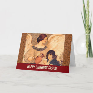 Chocolate Angel Frans Antiek Kaart