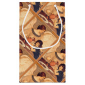 Chocolate Angel Frans Antiek Klein Cadeauzakje (Achterkant)