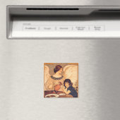 Chocolate Angel Frans Antiek Magneet (Insitu (Vaatwasser))