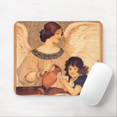 Chocolate Angel Frans Antiek Muismat (Met muis)