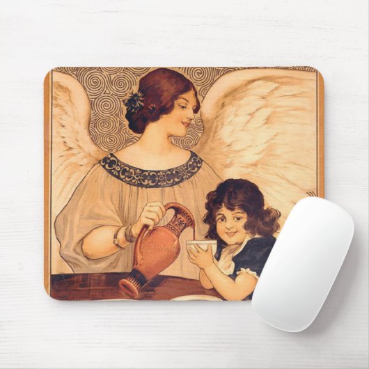 Chocolate Angel Frans Antiek Muismat (Met muis)