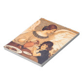 Chocolate Angel Frans Antiek Notitieblok (Linkerzijde)