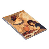 Chocolate Angel Frans Antiek Notitieboek (Rechterzijde)