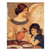 Chocolate Angel Frans Antiek Perfect Poster (Voorkant)