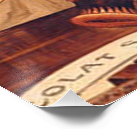 Chocolate Angel Frans Antiek Perfect Poster (Hoek)